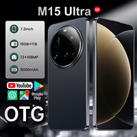 Smartphone M15 Ultra 5G à prix d'usine, 16 Go de RAM et 1 To de stockage pour les étudiants et les professionnels multitâche