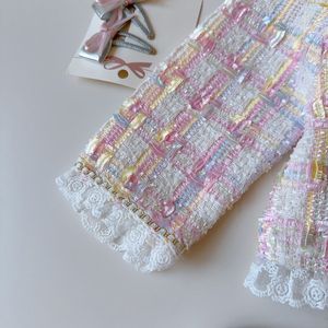 Abiti primavera/autunno 2025 da ragazza alla moda e alla moda Set in due pezzi con giacca e gonna a pieghe <span class=keywords><strong>abbigliamento</strong></span> da ragazza - Product Image 5