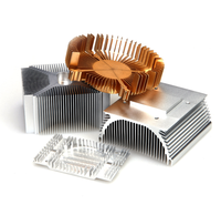 Usinage CNC grand dissipateur thermique refroidissement par eau Extrusion dissipateur thermique en aluminium
