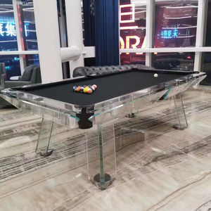 2025 nuevo diseño Superior moderno 8 pies acrílico <span class=keywords><strong>transparente</strong></span> mesa <span class=keywords><strong>de</strong></span> billar con parte superior <span class=keywords><strong>de</strong></span> <span class=keywords><strong>pizarra</strong></span> - Product Image 1