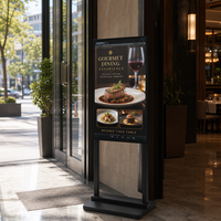 Pantalla LCD de 43 Pulgadas de Alto Brillo (3000nit) para Ventanas, con Sistema Android, Señalización Digital Publicitaria, Exhibidor Comercial