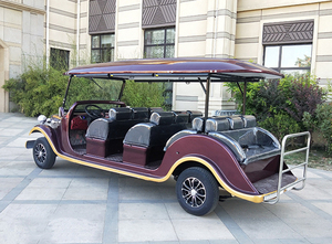 Coche Eléctrico Clásico Personalizado para Recorridos Turísticos, Hoteles, Zonas Turísticas, Inmuebles, Recepción de Casas, con Panel Solar para Generación de Energía - Product Image 2