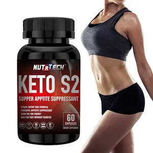 ฉลากส่วนตัวอาหารเสริมลดน้ำหนักเครื่องเผาผลาญไขมัน Keto ยาลดน้ำหนัก MCT คีโตน Keto Bhb อาหารเสริม Keto แคปซูล