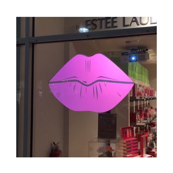 3D Holographic Display Screen Hologram Rear Projection Film for Indoor Advertising with 16:9 Format for Window Glass