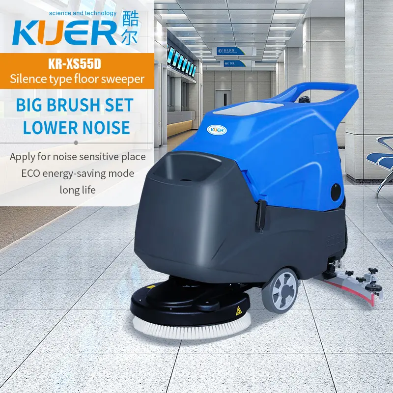KUER Efficient Floor Cleaning Walk-Behind Floor Scrubber Advanced Floor Cleaning Equipment