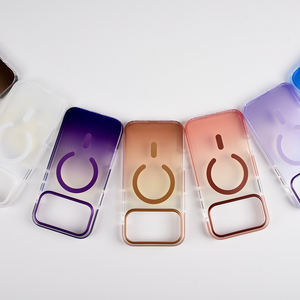 Coque de téléphone JOYPORODO B002 en <span class=keywords><strong>TPE</strong></span> dégradé et PC transparent pour iPhone 17 Pro Max 17 Air, étui magnétique pour téléphone portable - Product Image 5