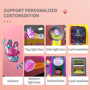 Thỏ đỏ <span class=keywords><strong>2025</strong></span> tự động băng tuyết và máy bán hàng tự động Bingsu Chất lượng cao - Product Image 4