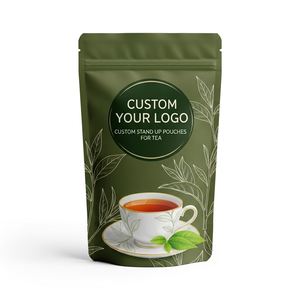 Bolsas de Almacenamiento para Té de Hierbas, Bolsas de Mylar de Tamaño Personalizado, Material de Grado Alimenticio y Sellado al Vacío, MOQ Bajo de 500 Piezas, DDP EE. UU. - Product Image 1