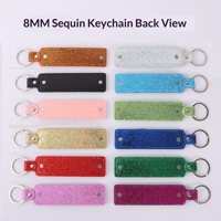 Porte-clés en alliage IY avec paillettes, coloré, pour couple, pendentif de téléphone portable, cadeau créatif personnalisé et original