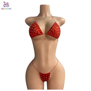 ELITES SS30 <span class=keywords><strong>Bikini</strong></span> con Grandi Strass Personalizzabile all'Ingrosso Lussuoso Sexy <span class=keywords><strong>Bikini</strong></span> con Strass per Ragazze - Product Image 3