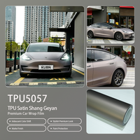 Rouleaux de film automobile TPU Satin Shang Geyan résistant aux rayures, installation à l'état humide, finition satinée, film de protection de peinture (PPF) personnalisé pour voiture