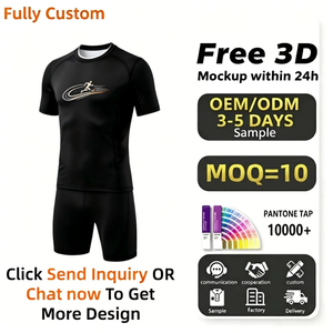 T-shirt de sport pour homme à col rond, manches courtes, séchage rapide, respirant, Dry Fit, impression personnalisée, polyester tricoté, pour course à pied et marathon - Product Image 1