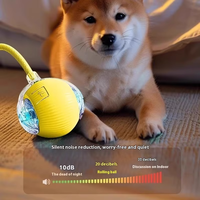 Luxe résistant aux morsures automatique Teaser balle chat jouet haute auto-amusement soulagement corde à sauter fournitures pour animaux de compagnie