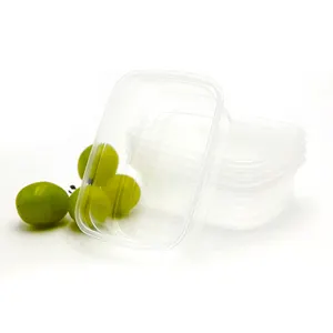 Disposable Container Snack Takeaway Container 150ml 200ml 250ml Plastic Food Box