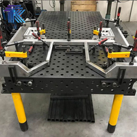 Table de travail Robot Flexible TKweld 3D/2D certifiée CE 2000*1000*200mm Stations de soudage par nitruration personnalisables en fonte Nouveau