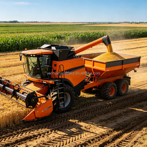 รถพ่วงขนส่งปุ๋ยและธัญพืช รถพ่วงขนข้าว รถเข็นขนข้าว รถพ่วงขนข้าวสาลี ข้าวเปลือก ข้าวโพด ถั่วเหลือง ข้าวฟ่าง - Product Image 6