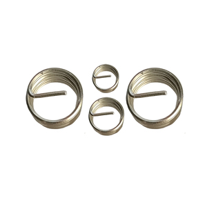 Andere Befestigungsmittel Stahldraht-Gewindeeinsätze Set mM Gewindeholz-Rollenlager-Einsatzmutter Versilbert Hitzebeständig - Product Image 6