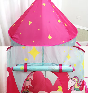 Lot de 3 tentes en polyester pour enfants, maison de jeu portable, <span class=keywords><strong>piscine</strong></span> à balles <span class=keywords><strong>et</strong></span> <span class=keywords><strong>tunnel</strong></span> d'éveil pliable - Product Image 5