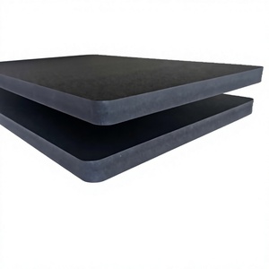 Eco-friendly WPC PVC <b>Foam</b> Board Sheet 18mm <b>Thickness</b> 0.6 G/cm3 Density Black Color Celuka Kitchen Wall Moulding Board - Product Image 1