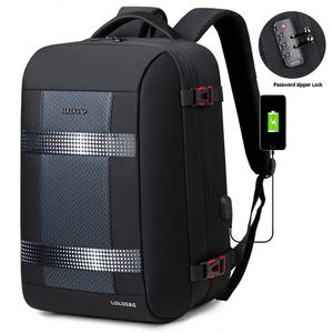 Mochila Escolar Personalizada con Descuento por Volumen, Antirrobo, Inteligente, Impermeable, para Viajes, Negocios, Portátil - Product Image 1