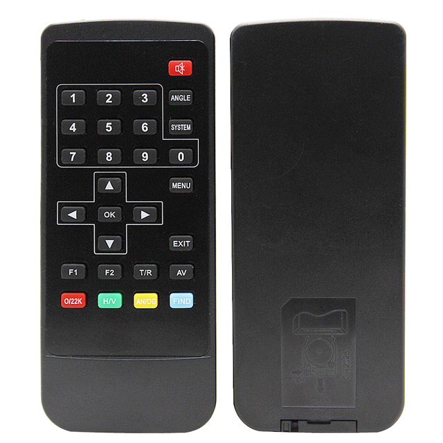 Satellite Finder Remote Control for Dish TV Receiver STB with FIND 0/22K Angle Adjust Keys