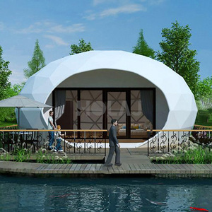 Glamping <b>Tent</b> Luxury Hotel <b>Tent</b> Customizable Color <b>Large</b> Space Outdoor Resort Use - Product Image 2