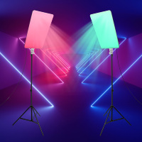 Lampe LED de studio RGB 24 pouces pour photographie, éclairage vidéo, éclairage pour photographie, éclairage pour enregistrement, éclairage pour appareil photo