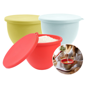 Revestimientos de Silicona para Batidoras de Pedestal Kitchenaid de 5 Cuartos de Galón, Ajuste Personalizado, Reforzados, Gruesos, Libres de BPA, con Almacenamiento - Product Image 1