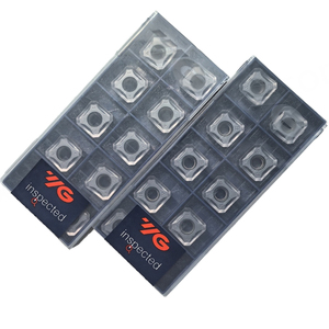 YG801 YG Square CNC <b>Lathe</b> Cutting <b>Tools</b> TCMT110204-UG Tungsten Carbide Inserts External Turning HRC45 Hard Alloy PCD CBN OEM - Product Image 1