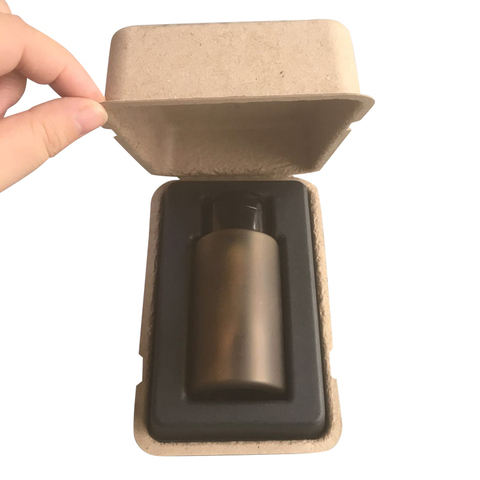 molded pulp tray biodegradable pulp box custom recycled paper box ...