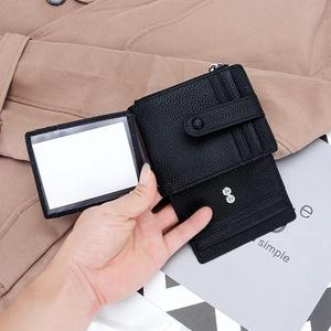 AndoBag Tarjeteros para Mujer de Cuero Genuino de Vaca, Monedero Casual con Cremallera, Cartera Minimalista, Porta Identificación Simple 2210 - Product Image 6