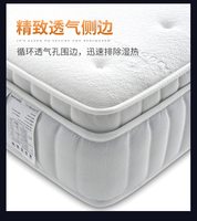Surmatelas orthopédique personnalisé de 30 cm en mousse à ressorts, en polyester, fermeté moyenne, pour écoles, hôpitaux, hôtels, OEM