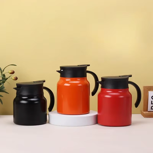 Thermos à café pour garder le café chaud, bouilloire à double paroi en acier inoxydable, carafe <span class=keywords><strong>isotherme</strong></span> pour café, théière - Product Image 6
