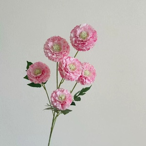 Decoración de Boda, Flores Artificiales para el Día de San Valentín, Peonías, Decoración de Pared Artística, Nuevo Estilo, 6 Cabezas, Flor de Peonía de Alta Calidad - Product Image 6