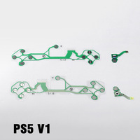 Membrane de contact en caoutchouc conducteur, pièces de rechange pour boutons, pavé directionnel et gâchettes des manettes Sony PS5 DualSense et PS4