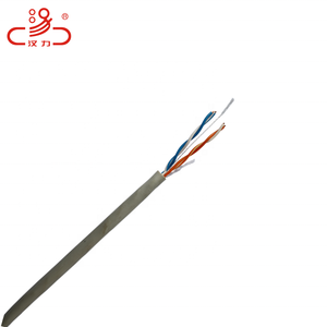 Câble téléphonique extérieur 1 paire torsadée 2 cœurs avec fil de messager 1 paire 2 paires 3 paires fil de descente multi-paires - Product Image 5