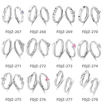 S925 Zilveren Paar Ring High-End Paar Stijl Paar Ring Met Lus Ring Voor Valentijnsdag Cadeau