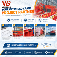 Pont roulant d'atelier à poutre simple ou double, avec palan électrique 3, 5, 10 ou 20 tonnes et télécommande sans fil