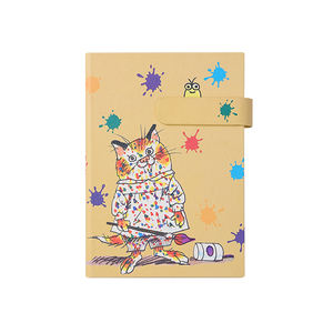 <span class=keywords><strong>สมุด</strong></span>โน้ตแบบเย็บด้ายลายการ์ตูน A5 รุ่นใหม่ปี 2027 ปกหนังเทียมพิม<span class=keywords><strong>พ</strong></span>์ลายศิลปะสีสันสดใส ปรับแต่งได้ - Product Image 2