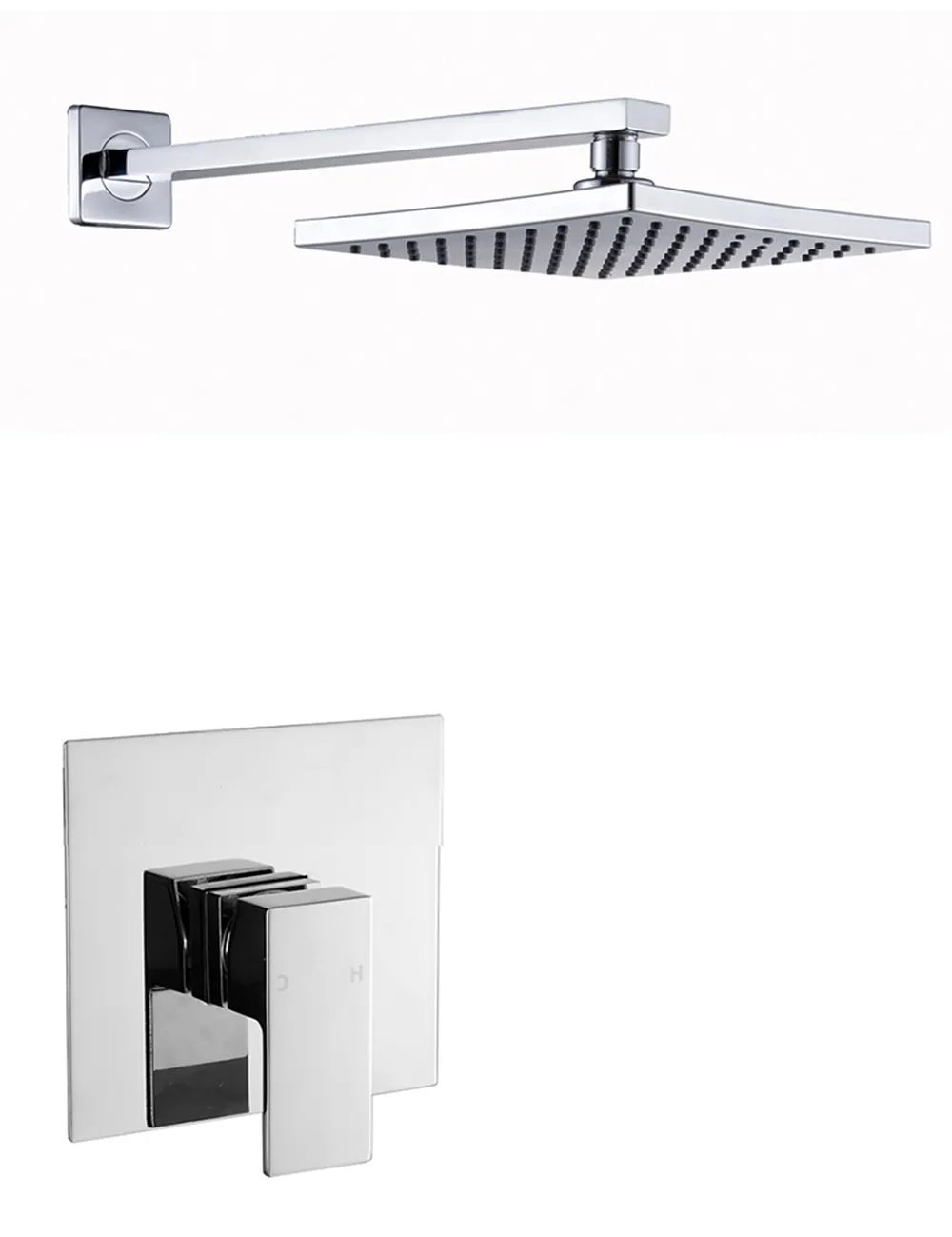 Valvola di controllo doccia di lusso bagno In rubinetto doccia a parete Set