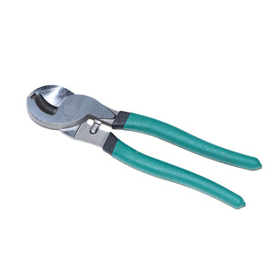 Cortadores de alambre industriales de 6, 8 y 10 pulgadas, de acero con alto contenido de carbono, con mango de agarre suave y resorte, para cortar y pelar cables. - Product Image 4