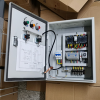 Boîtier mural JXK sur mesure 100A IP54 en acier laminé à froid compact avec distribution 380V-440V pour machines industrielles