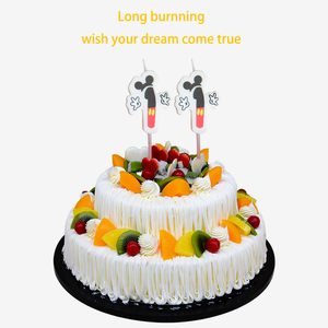 Nuevo diseño lindo dibujos animados <span class=keywords><strong>Mickey</strong></span> número forma cumpleaños velas decoración del hogar/pastel taza velas para bodas y fiestas y <span class=keywords><strong>Año</strong></span> Nuevo - Product Image 2