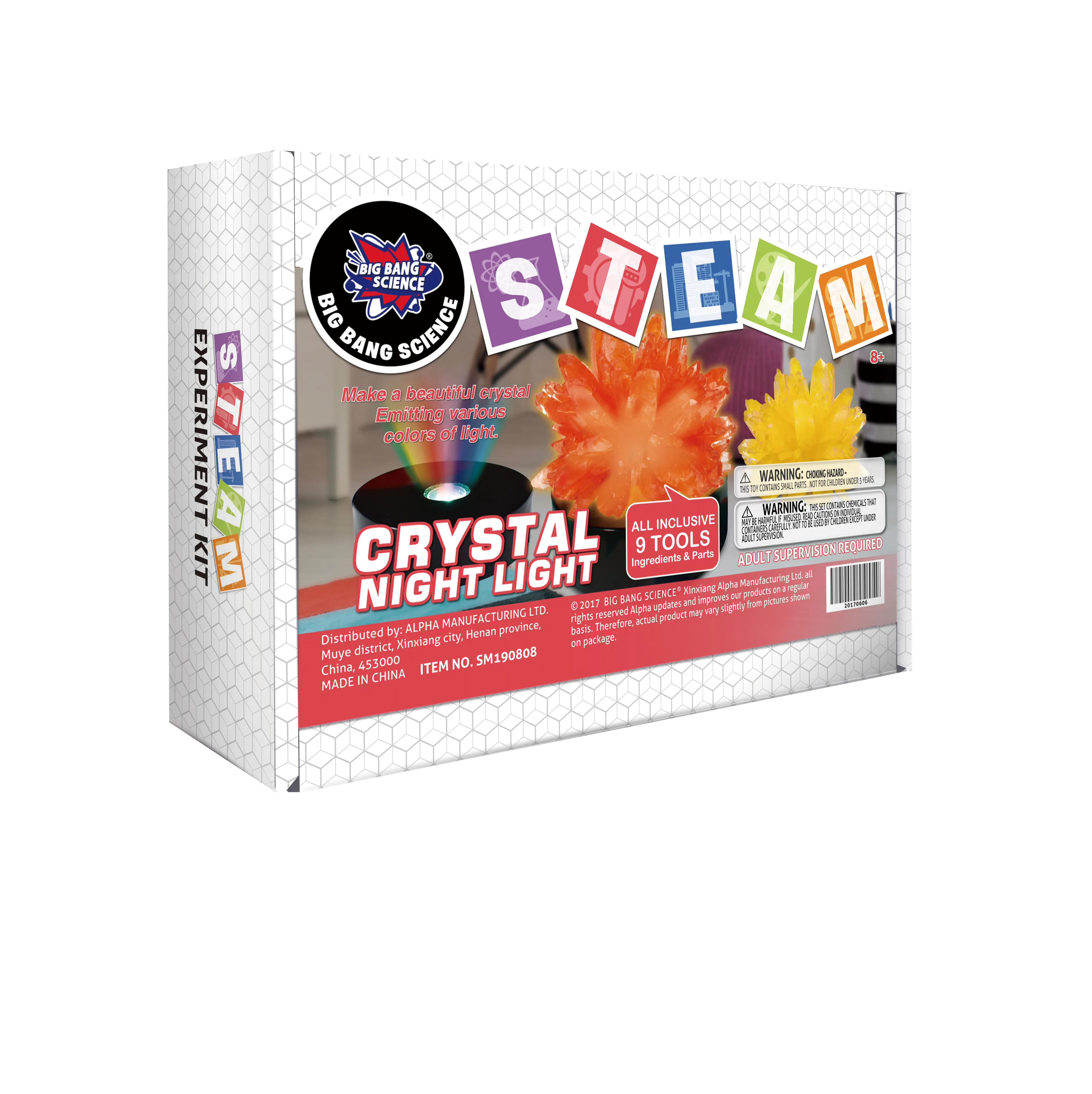 Kinderspiel zeug DIY Science Lernspiel zeug Crystal Growing Kit für Kinder