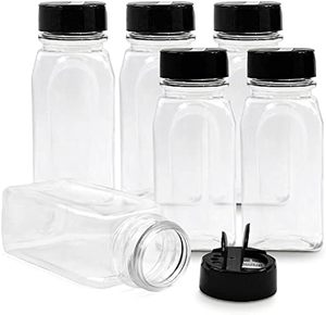 Color Box Eco-Friendly PET <b>Plastic</b> Modern Simple Customized Size Kitchen Seasoning Box Multi-functional Spice Storage Containers - Product Image 1