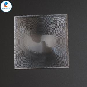 광학 PMMA 프레넬 렌즈 100x100mm 초점 거리 <span class=keywords><strong>120mm</strong></span> Led 프레넬 렌즈 - Product Image 3