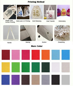 Bolsa con cordón de muselina de algodón orgánico personalizada bolsa de polvo de algodón plegable ecológica bolsa de almacenamiento y bolsa de regalo para joyería - Product Image 4