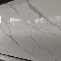 Dalles de pierre de quartz artificielles PAIA STONE de haute qualité, prix d'usine, design moderne blanc Calacatta pour comptoirs de cuisine d'hôtel