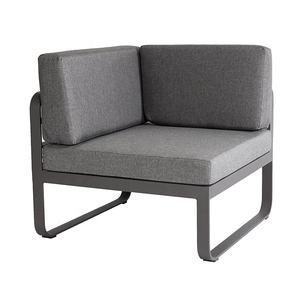 Muebles de Jardín de Lujo a Precio Accesible, Sofá Seccional Esquinero para Patio, Muebles Modulares en Forma de L para Exteriores, Juego de Sofás de Madera de Teca y Aluminio - Product Image 4