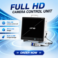 Système d'endoscopie portable FHD IKEDA YKD-9119 tout-en-un avec écran 19 pouces pour usage ORL